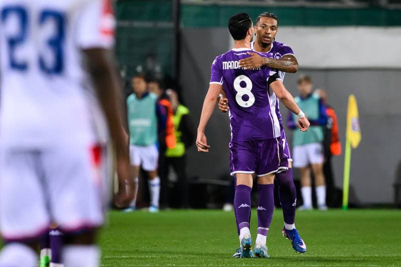 Football. UEFA Conference League. ACF Fiorentina - Crystal Palace. 16.04.2026