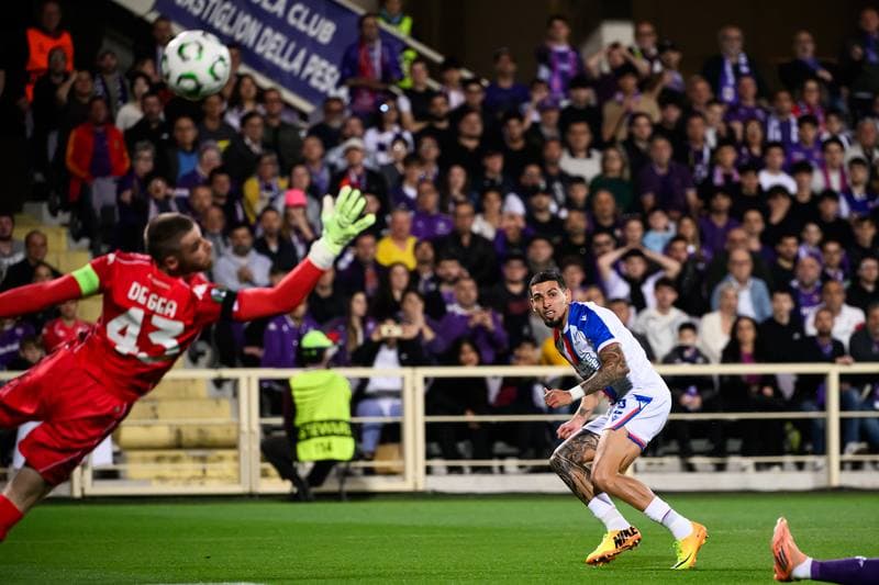 Football. UEFA Conference League. ACF Fiorentina - Crystal Palace. 16.04.2026