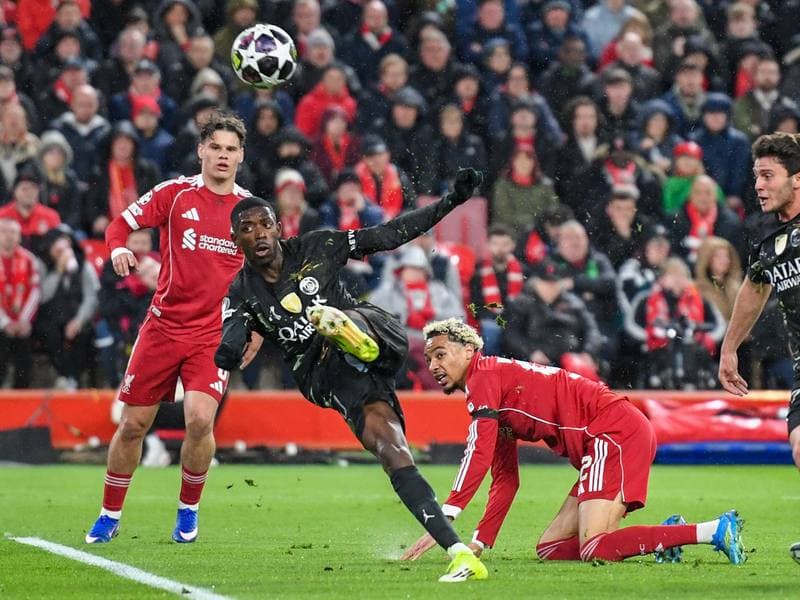 Football. UEFA Champions League. Liverpool - Paris Saint-Germain. 14.04.2026