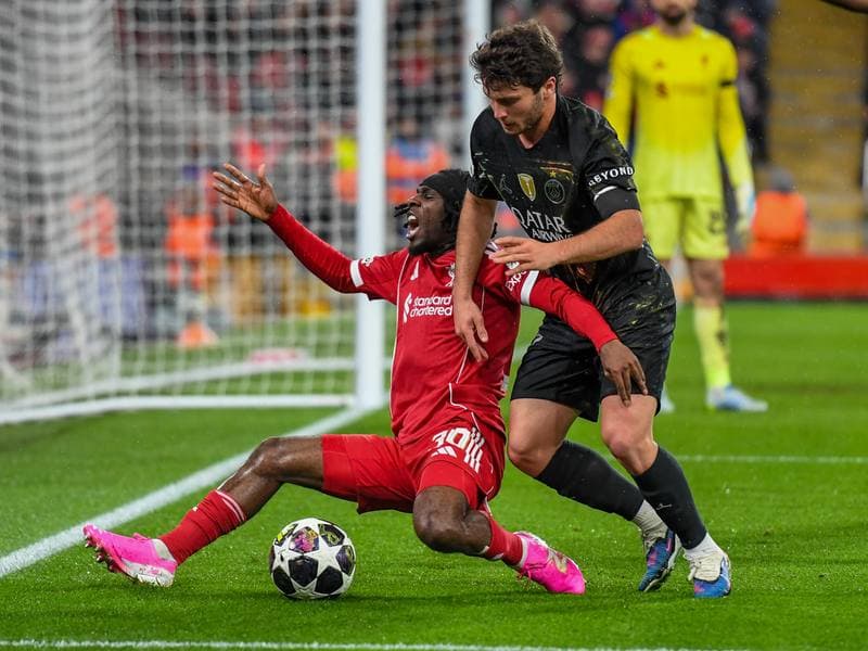 Football. UEFA Champions League. Liverpool - Paris Saint-Germain. 14.04.2026