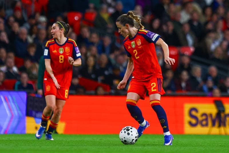 Football. FIFA Women's World Cup Qualifier. England Women - Spain Women. 14.04.2026