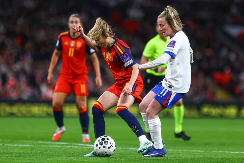 Football. FIFA Women's World Cup Qualifier. England Women - Spain Women. 14.04.2026