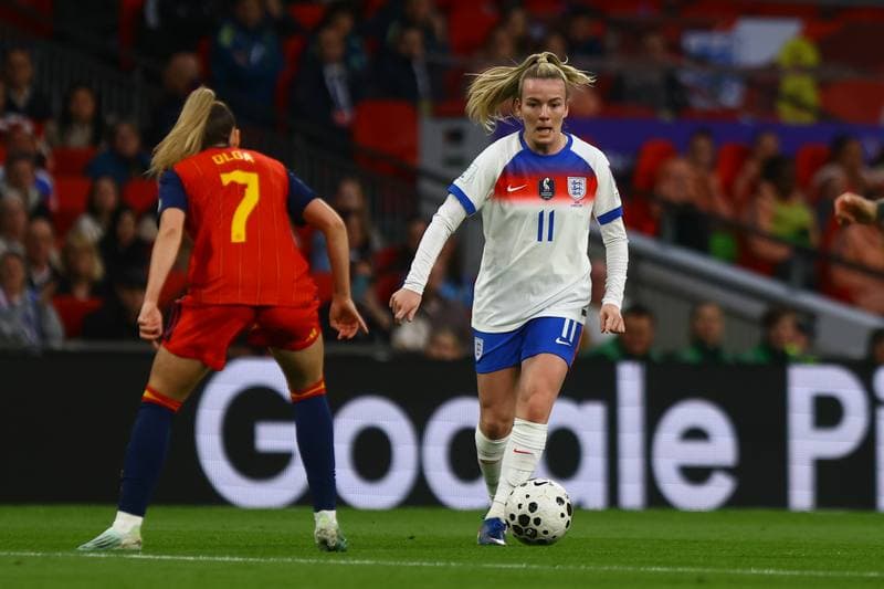 Football. FIFA Women's World Cup Qualifier. England Women - Spain Women. 14.04.2026