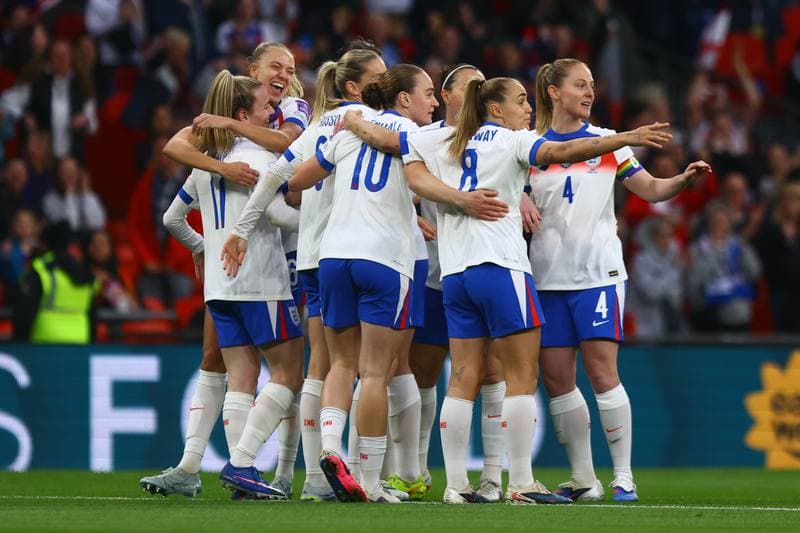 Football. FIFA Women's World Cup Qualifier. England Women - Spain Women. 14.04.2026