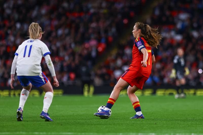 Football. FIFA Women's World Cup Qualifier. England Women - Spain Women. 14.04.2026