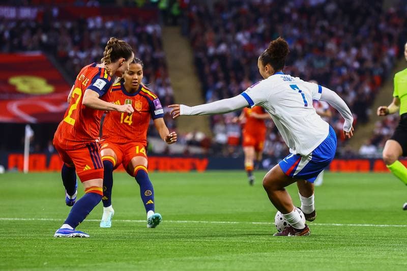 Football. FIFA Women's World Cup Qualifier. England Women - Spain Women. 14.04.2026