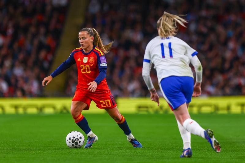Football. FIFA Women's World Cup Qualifier. England Women - Spain Women. 14.04.2026