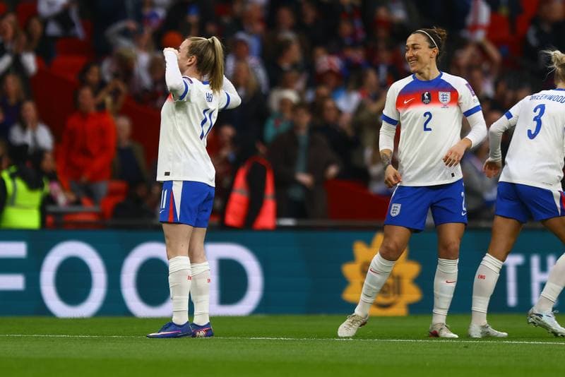 Football. FIFA Women's World Cup Qualifier. England Women - Spain Women. 14.04.2026