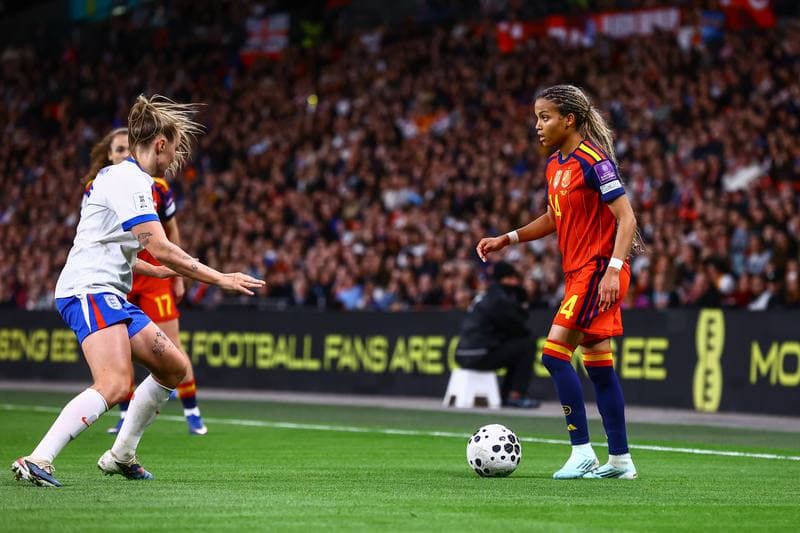 Football. FIFA Women's World Cup Qualifier. England Women - Spain Women. 14.04.2026