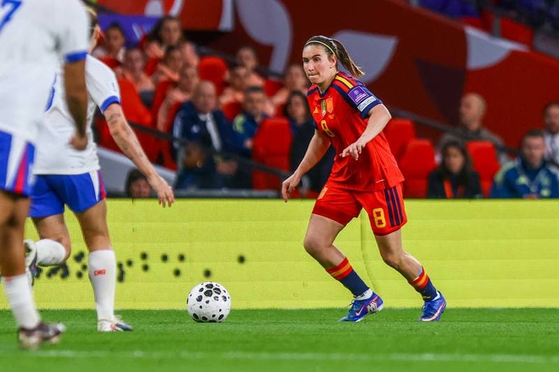 Football. FIFA Women's World Cup Qualifier. England Women - Spain Women. 14.04.2026
