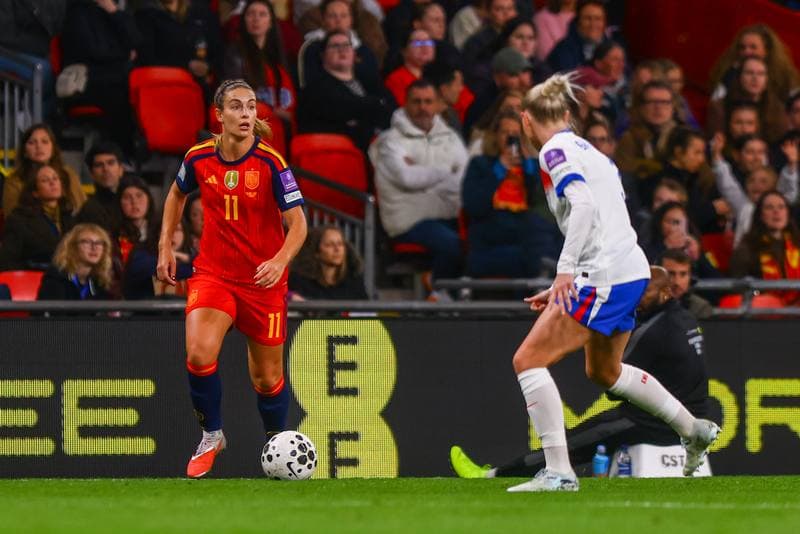 Football. FIFA Women's World Cup Qualifier. England Women - Spain Women. 14.04.2026