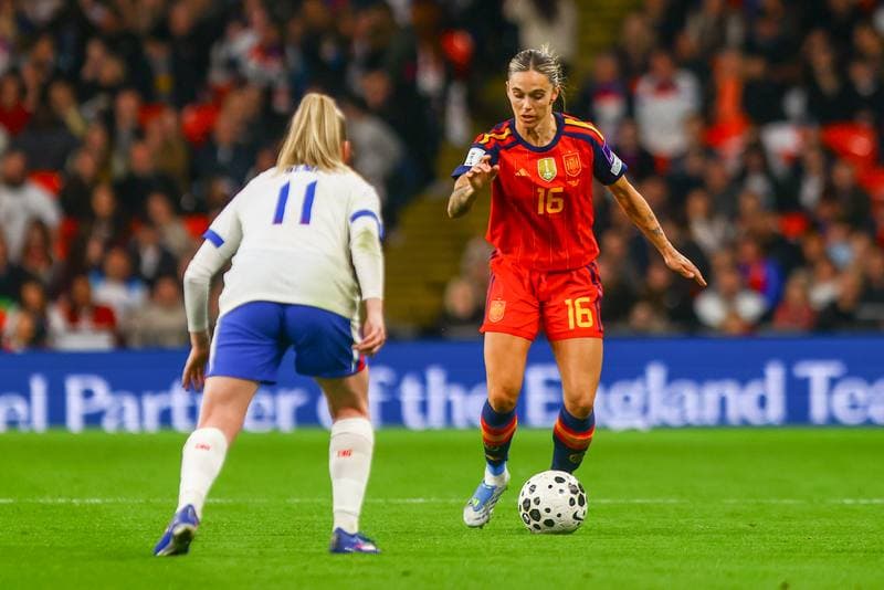 Football. FIFA Women's World Cup Qualifier. England Women - Spain Women. 14.04.2026