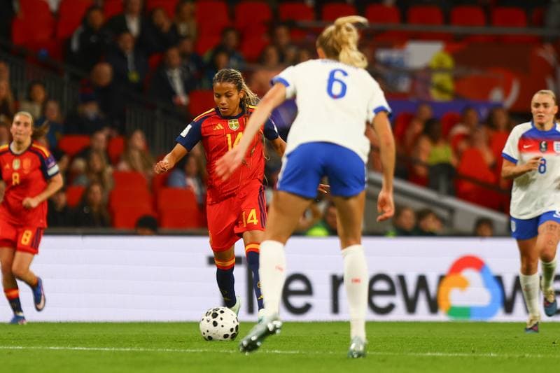 Football. FIFA Women's World Cup Qualifier. England Women - Spain Women. 14.04.2026