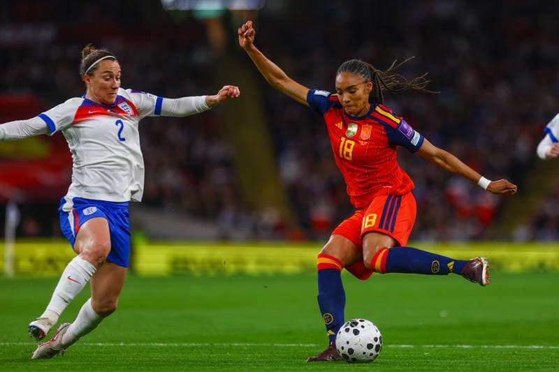 Football. FIFA Women's World Cup Qualifier. England Women - Spain Women. 14.04.2026