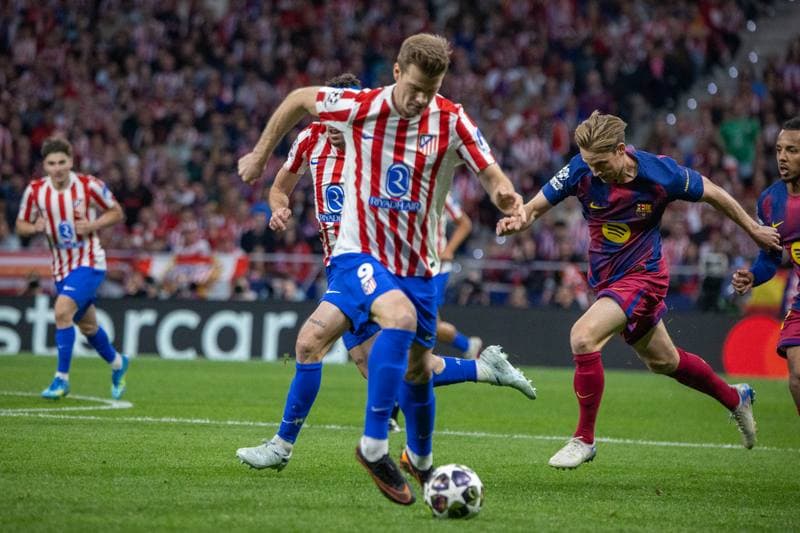 Football. UEFA Champions League. Atletico Madrid - FC Barcelona. 14.04.2026
