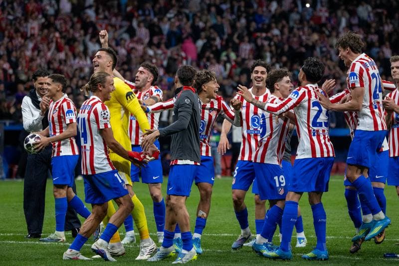 Football. UEFA Champions League. Atletico Madrid - FC Barcelona. 14.04.2026