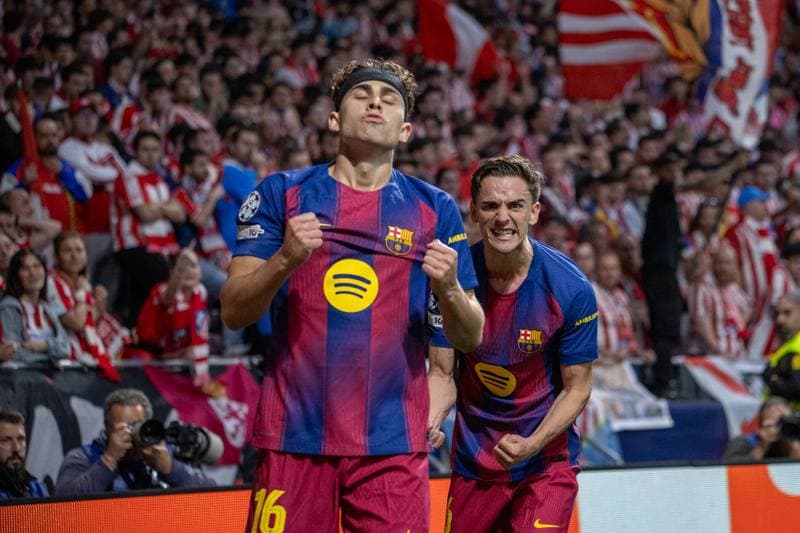 Football. UEFA Champions League. Atletico Madrid - FC Barcelona. 14.04.2026
