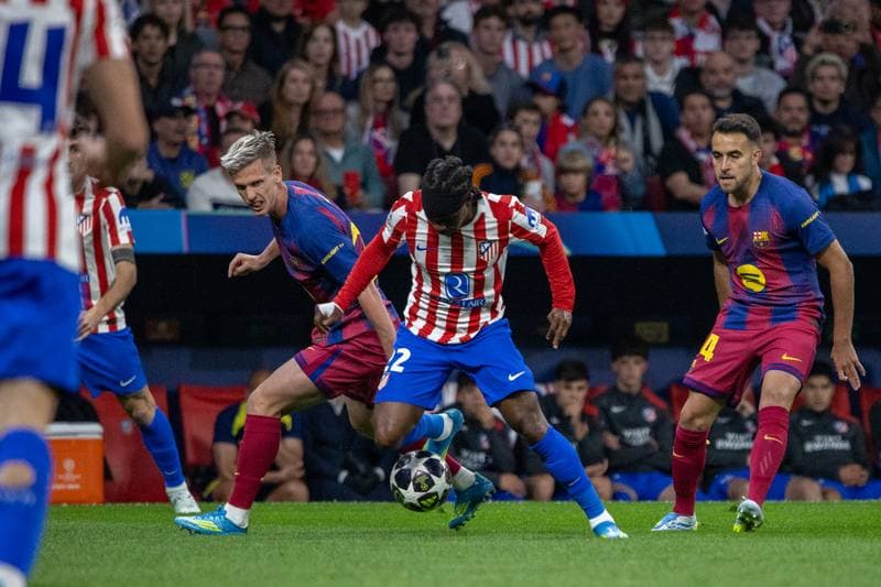 Football. UEFA Champions League. Atletico Madrid - FC Barcelona. 14.04.2026