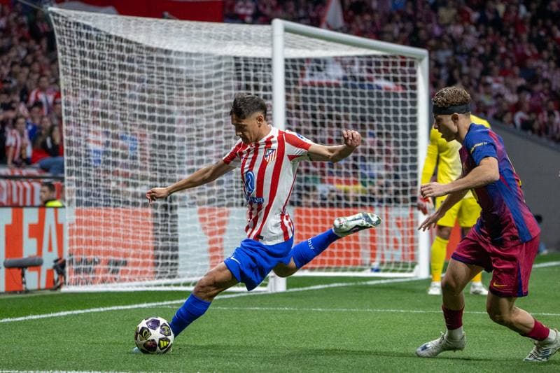 Football. UEFA Champions League. Atletico Madrid - FC Barcelona. 14.04.2026