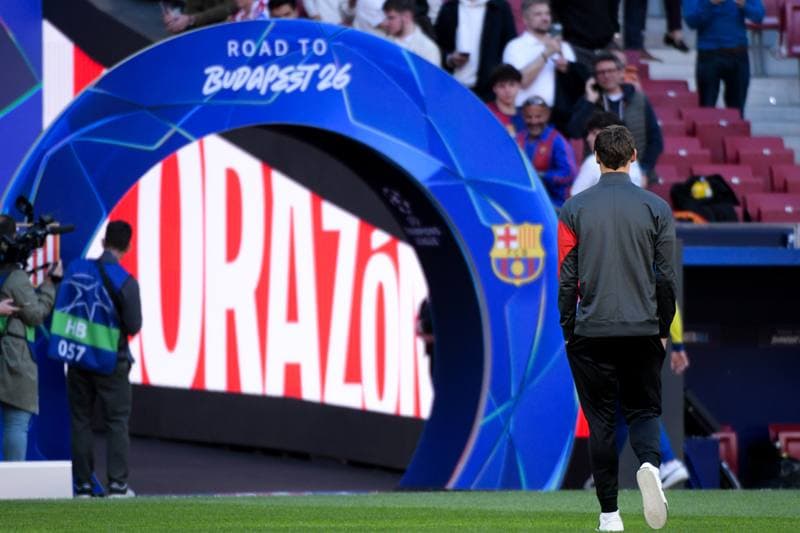 Football. UEFA Champions League. Atletico Madrid - Barcelona. 14.04.2026