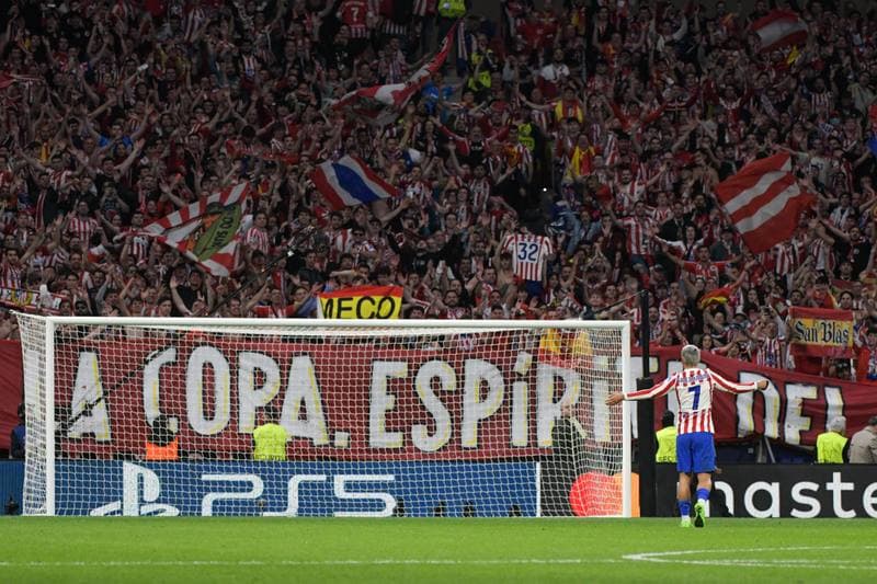 Football. UEFA Champions League. Atletico Madrid - Barcelona. 14.04.2026