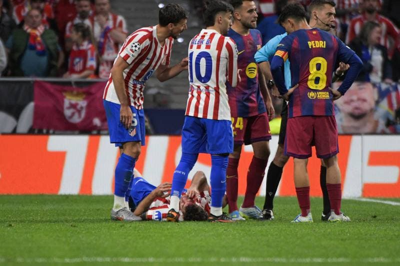 Football. UEFA Champions League. Atletico Madrid - Barcelona. 14.04.2026