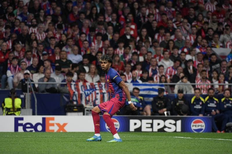 Football. UEFA Champions League. Atletico Madrid - Barcelona. 14.04.2026