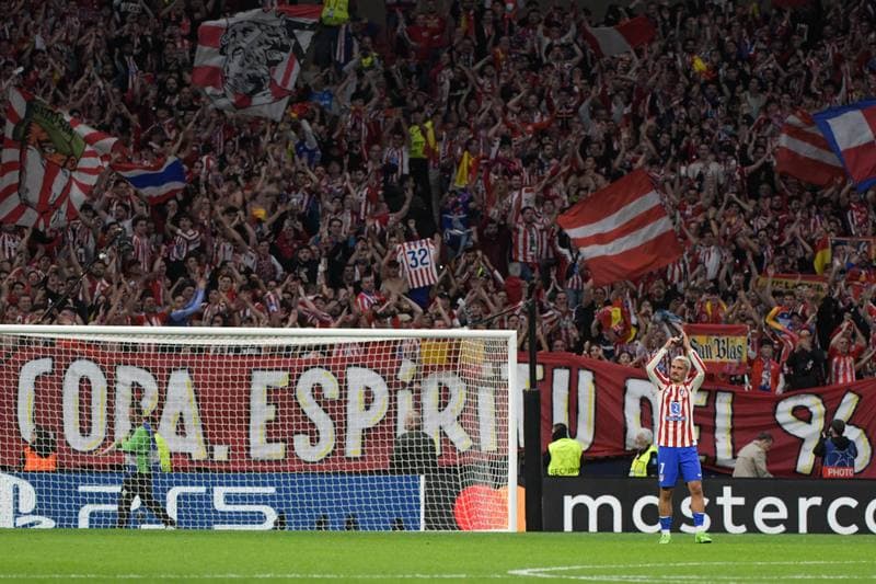 Football. UEFA Champions League. Atletico Madrid - Barcelona. 14.04.2026