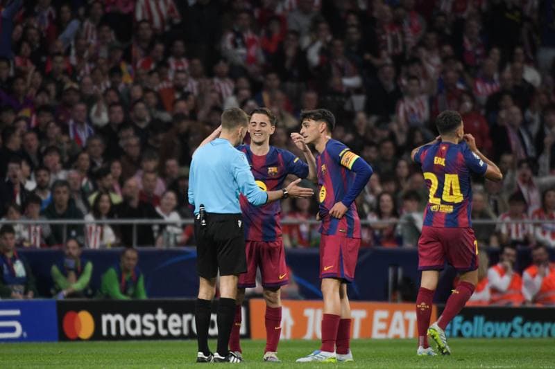 Football. UEFA Champions League. Atletico Madrid - Barcelona. 14.04.2026