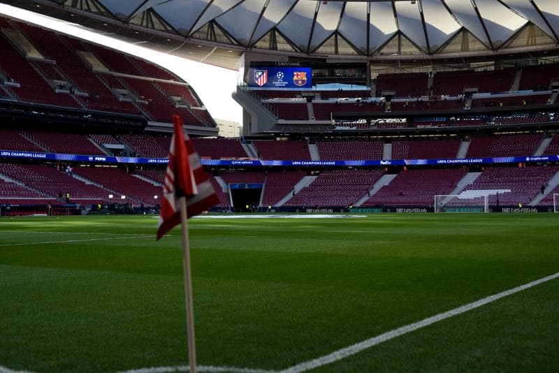 Football. UEFA Champions League. Atletico Madrid - Barcelona. 14.04.2026