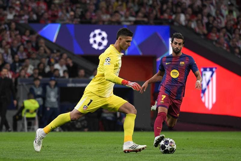 Football. UEFA Champions League. Atletico Madrid - Barcelona. 14.04.2026