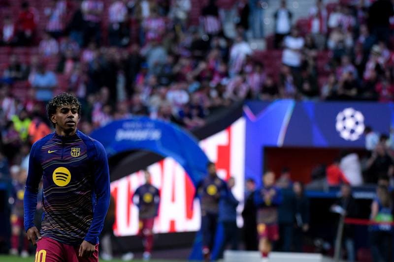 Football. UEFA Champions League. Atletico Madrid - Barcelona. 14.04.2026