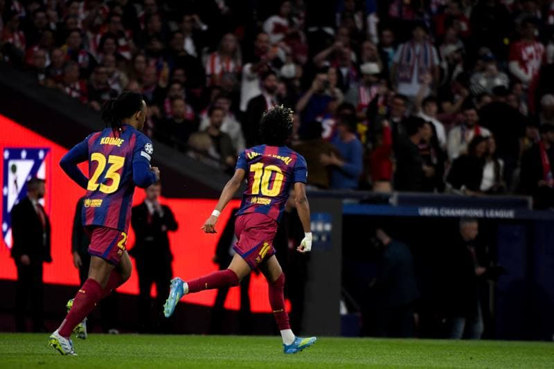 Football. UEFA Champions League. Atletico Madrid - Barcelona. 14.04.2026
