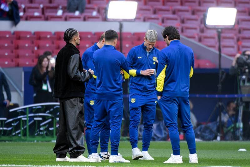 Football. UEFA Champions League. Atletico Madrid - Barcelona. 14.04.2026