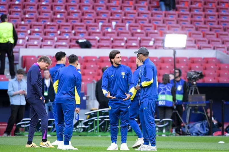 Football. UEFA Champions League. Atletico Madrid - Barcelona. 14.04.2026