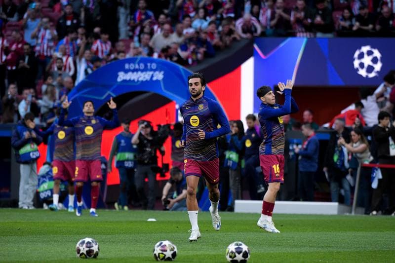 Football. UEFA Champions League. Atletico Madrid - Barcelona. 14.04.2026