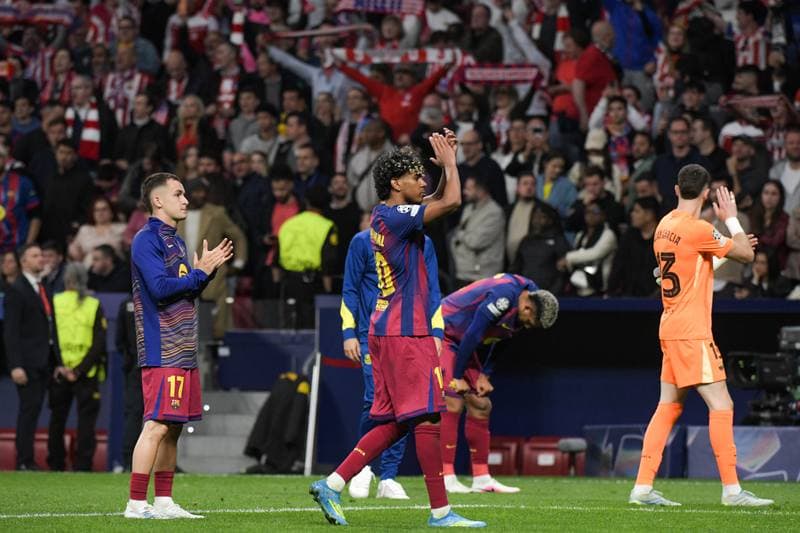 Football. UEFA Champions League. Atletico Madrid - Barcelona. 14.04.2026