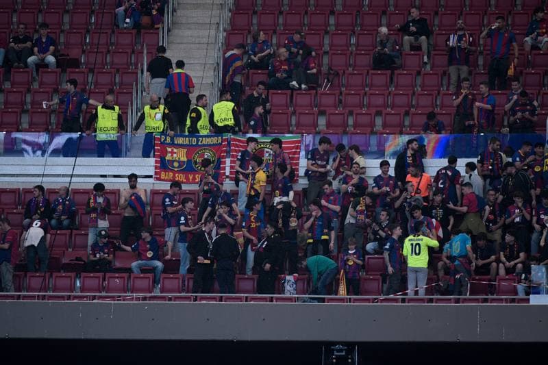 Football. UEFA Champions League. Atletico Madrid - Barcelona. 14.04.2026