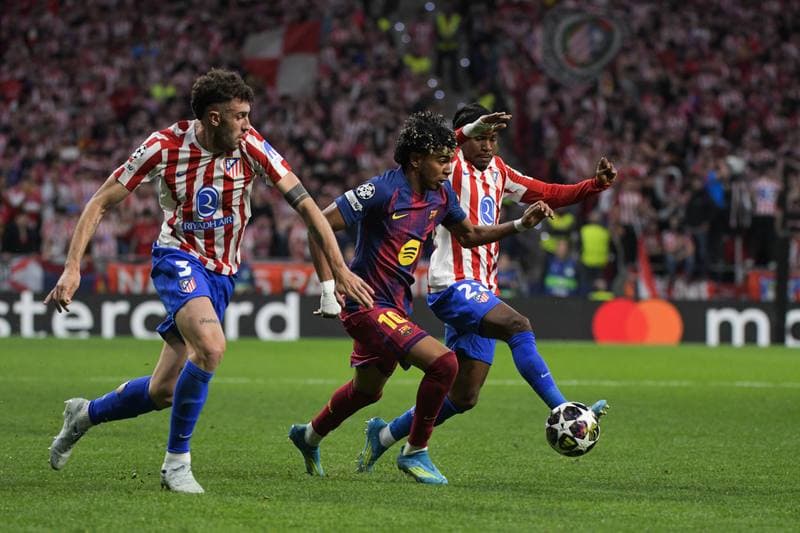 Football. UEFA Champions League. Atletico Madrid - Barcelona. 14.04.2026
