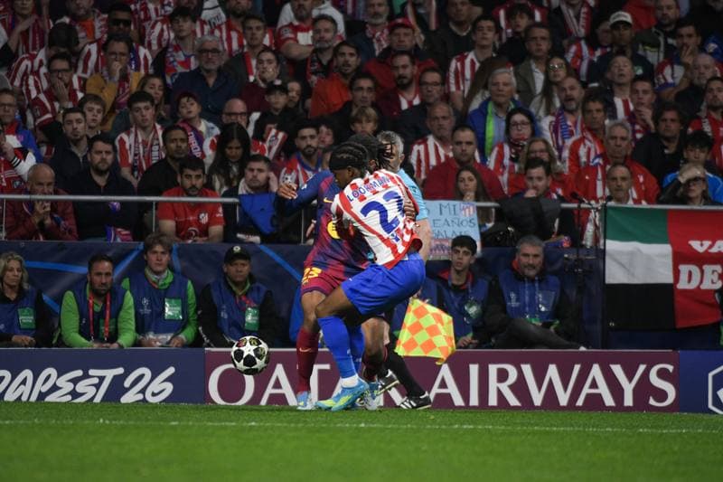Football. UEFA Champions League. Atletico Madrid - Barcelona. 14.04.2026
