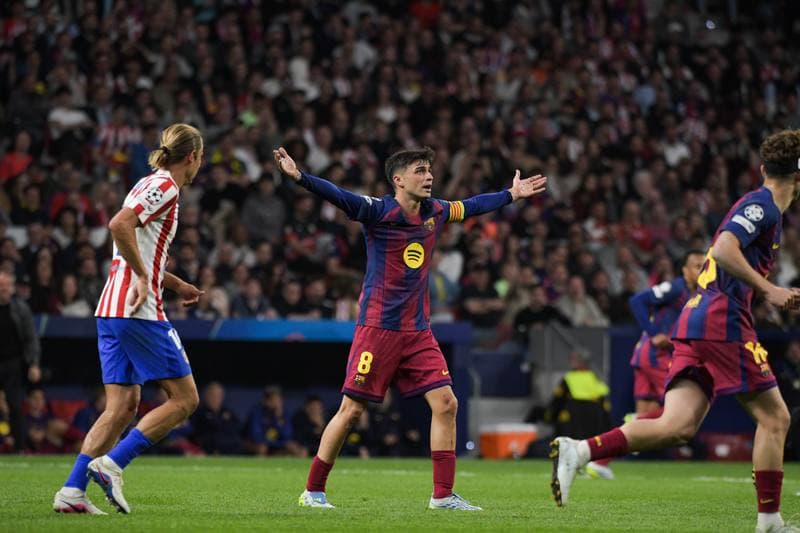 Football. UEFA Champions League. Atletico Madrid - Barcelona. 14.04.2026