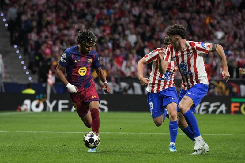 Football. UEFA Champions League. Atletico Madrid - Barcelona. 14.04.2026