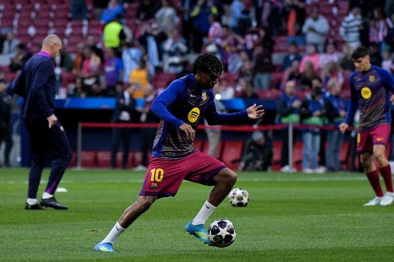Football. UEFA Champions League. Atletico Madrid - Barcelona. 14.04.2026