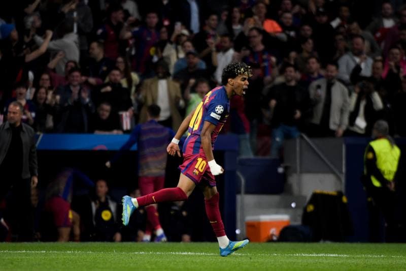 Football. UEFA Champions League. Atletico Madrid - Barcelona. 14.04.2026