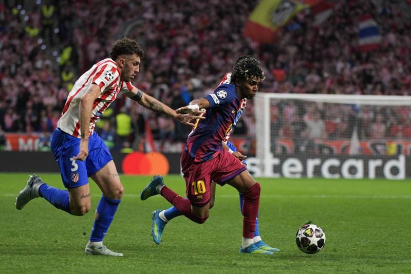 Football. UEFA Champions League. Atletico Madrid - Barcelona. 14.04.2026