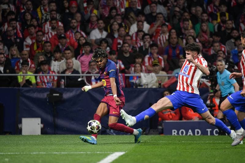 Football. UEFA Champions League. Atletico Madrid - Barcelona. 14.04.2026