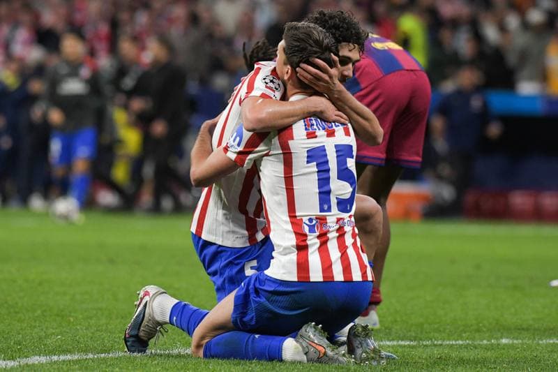 Football. UEFA Champions League. Atletico Madrid - Barcelona. 14.04.2026