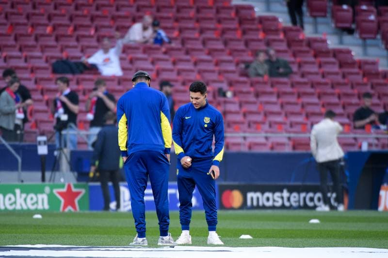 Football. UEFA Champions League. Atletico Madrid - Barcelona. 14.04.2026