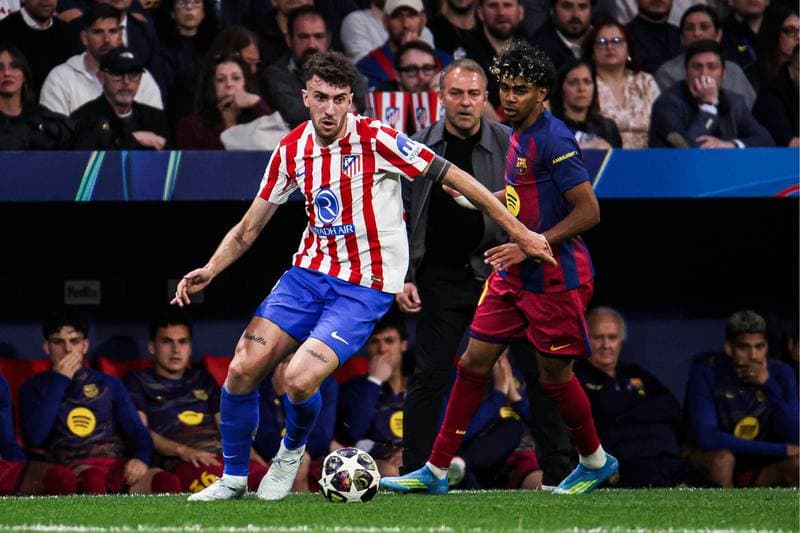 Football. UEFA Champions League. Atletico Madrid - FC Barcelona. 14.04.2026