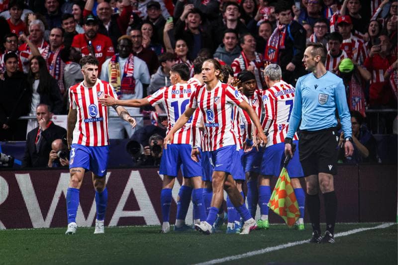 Football. UEFA Champions League. Atletico Madrid - FC Barcelona. 14.04.2026